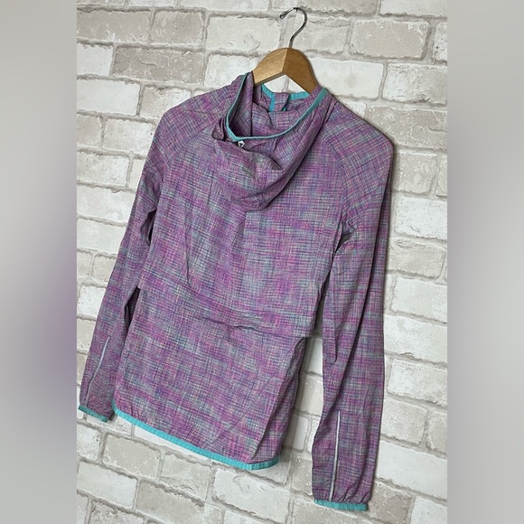 Ivivva Girls Space Dye Lightweight Performance Jacket Size 12 - Picture 6 of 16